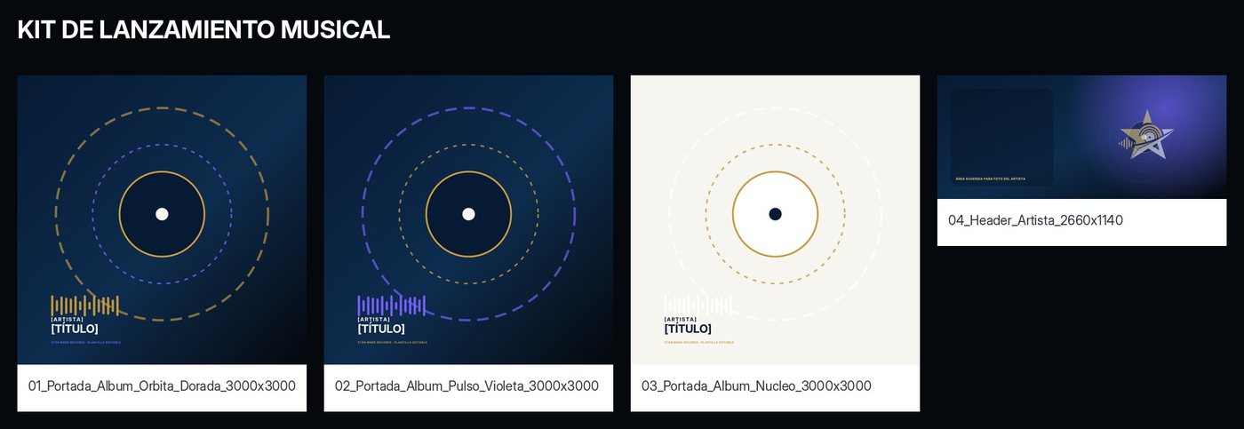 Star Mark Records — Music release kit