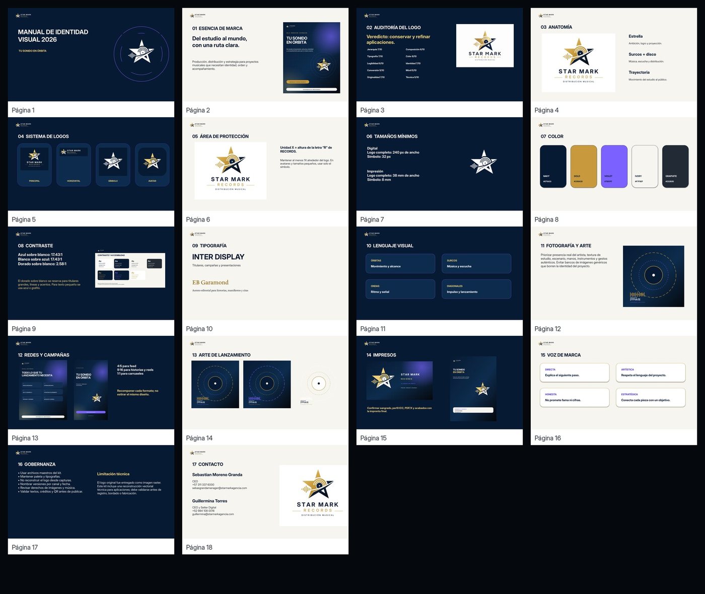 Star Mark Records — Brand guidelines